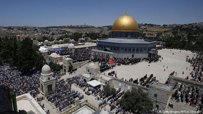 Bildergalerie Zankapfel Jerusalem (Getty Images/AFP/A. Gharabli)