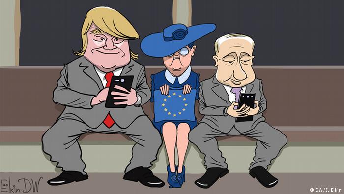 карикатура Елкина о Трампе